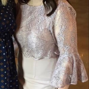 Dusty rose mother of the bride dress